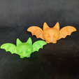 4.png Niedliche Halloween Fledermäuse (3 Versionen) als Schlüsselanhänger möglich