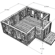 Dimensions1.png House 28mm Tabletop Gaming Terrain