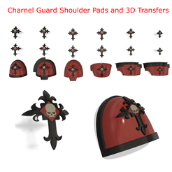 Charnel-Guard-Shoulder-Pads.png Free STL file Charnel Guard Shoulder Pads and 3D Transfers・3D print model to download