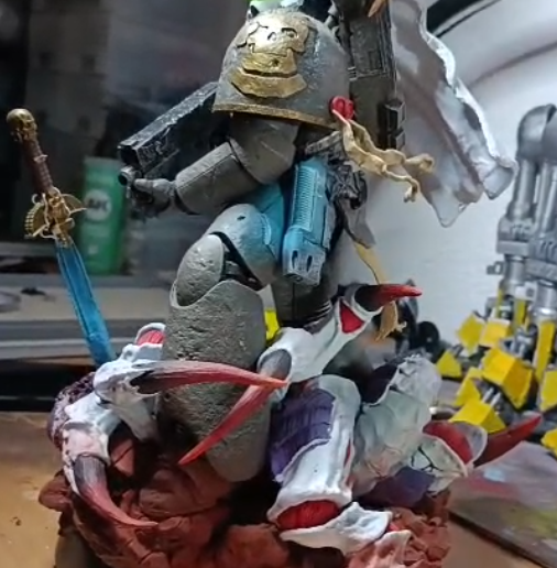 🛰 SPACE MARINE - RETRIBUTOR・ STL File for 3D printing・Cults