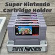 1.jpg Portacartuchos Super Nintendo (SNES USA) - Bandeja/Caja Módulo Juego US, Mario, Zelda, Pokemon