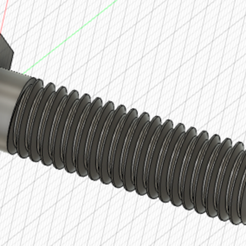Vis-Hexagonale-M8.png Free STL file Hexagonal screw M4 Lg 50mm・3D print design to download