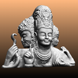 2021-02-22_06-24-30.png Trimurti figurine (HQ for 3D print)