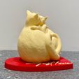 25.jpeg PURE LOVE 🐾❤️ Hugging Cats – Valentine’s Day 3D Print Decor