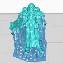 Lady-of-War.png Free STL file Lady of War Emilia Naveni・Model to download and 3D print