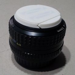 2014-08-10_00.06.57.jpg Archivo STL gratuito Tapa del objetivo de la cámara - 48 mm・Objeto imprimible en 3D para descargar