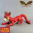 7.jpg FLEXI RED DRAGON | PRINT-IN-PLACE | NO-SUPPORT CUTE ARTICULATE