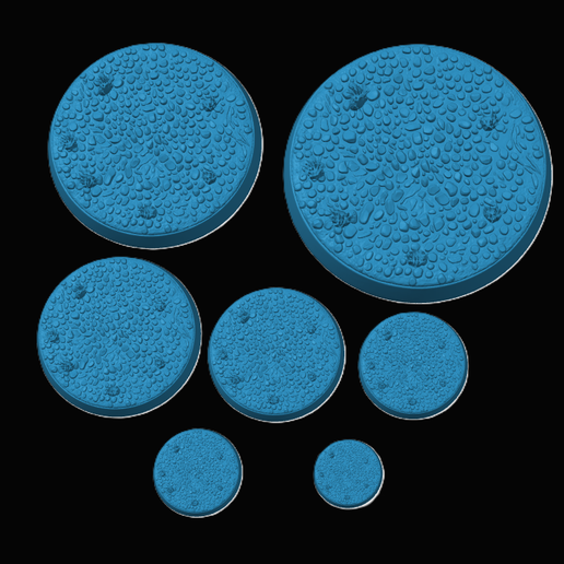 Dry Riverbed Miniature Base