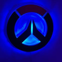 La luz de la pared de Overwatch
