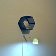 Capture d’écran 2017-08-24 à 11.48.34.png Free 3D file Hexagon fractal shelf・Design to download and 3D print