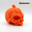2.png 3D-Datei Kürbis-Schädel・3D-Druck-Idee zum Herunterladen
