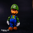 7.png Luigi flexi / PRINT-IN-PLACE WITHOUT SUPPORT /3mf