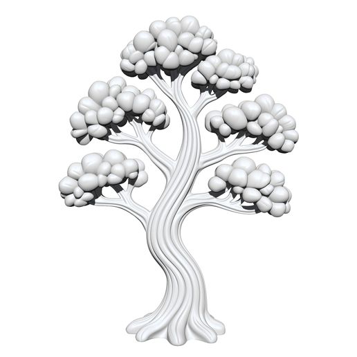 🌳 Tree・ STL File for 3D printing・Cults