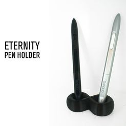 Eternity-pen-holder-photo_display_large.jpg Free STL file Eternity Pen Holder・3D printing model to download, Vilereth