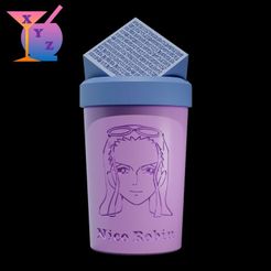 A.jpg STL file Robin One Piece Tumbler・3D printing idea to download