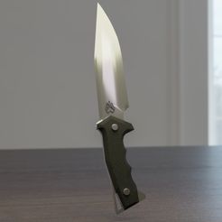 render-2-portada.jpg Archivo STL Valorant Classic Knife・Plan imprimible en 3D para descargar