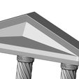 Twisted-ribbs-Double-sided-ornament-book-ends-Greek-key-pillar-Greek-Parthenon-relief-04.jpg Vintage pattern twistedrope Parthenon relief alter 3D print model