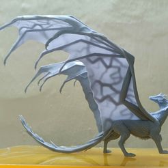 z4739353041886_7b417dd7fd603ba6387fbcd444c762f1-1.jpg Archivo STL dragón・Diseño para descargar y imprimir en 3D