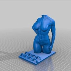 handygirl1.jpg STL-Datei Handygirl・3D-druckbares Modell zum Herunterladen
