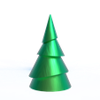 Deco_SapinDeNoel1.png Christmas decoration - Christmas trees (LowPoly) (3 files)