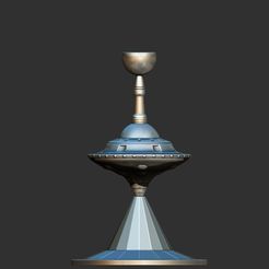 front.jpg Бесплатный STL файл Гироскутер "Летающая тарелка・3D-печать объекта для загрузки