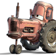 Tractores_en_Cars.png Tractor Cars (disney movie) Cookie Cutter