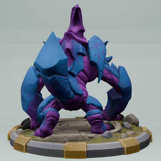 👾 REK'SAI LEAGUE OF LEGENDS・ STL File for 3D printing・Cults