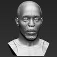 12.jpg Omar Little from The Wire bust 3D printing ready stl obj formats
