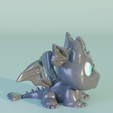 untitled-2.png 3D Printable Light Fury Toothless dragon Inspired Design