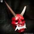 247894008_10226953573284388_5949879865925632823_n.jpg Aragami 2 Mask - Oni Devil Mask - Halloween Cosplay