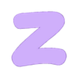 Z.stl Spanish alphabet, numbers and colors