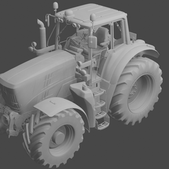 FOTO-2.png Free STL file John Deere 6195M Tractor・3D printable model to download