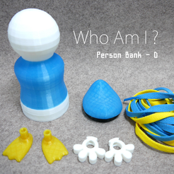 bank_D1.png Free STL file Person Bank-D・3D print design to download, Eunny