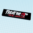 FRIDAY-THE-13TH-PART-6-Logo-Display-Stand-1cm-by-MANIACMANCAVE3D-2.png 12x FRIDAY THE 13TH Logo Display Stands by MANIACMANCAVE3D