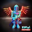 Dan-Sopala-Flexi-Factory-Knight_04.jpg Файл STL Рыцарь с флекси-принтом・Модель 3D-принтера для загрузки