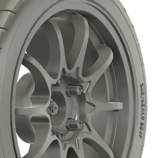 RAYS CE28N-PLUS 1/4 SCALE ミニチュア　1個 RAYS OFFICIAL VOLK RACING CE28N-PLUS 1/4 SCALE MODEL - Touge