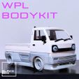 a1.jpg Fichier 3D WPL D12 RC Kit complet de carrosserie Widebody par BLACKBOX・Modèle à télécharger et à imprimer en 3D
