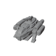 dropship-3.png Nave espacial de ficção científica - Formato STL e GLB com textura