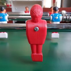 20181213_112703.jpg STL file Spiderman football table・Template to download and 3D print