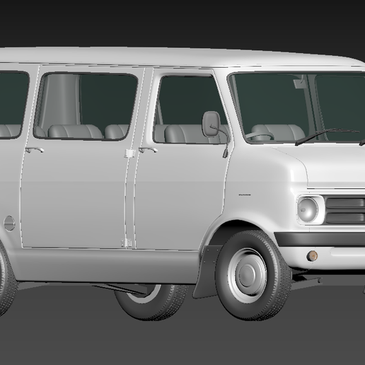 Artist 1972 Bedford Cf Bedford Cf2 Van Sale