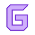 G.stl Letters and Numbers ROBOCOP | Logo
