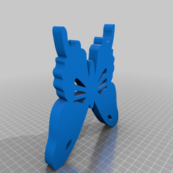 STL file butterfly stickers butterfly 3 🦋・3D printable model to  download・Cults