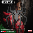SIGUENOS EN NUESTRAS REDES: <7 oO a @LUCKEYS_OFICIAL Spider-Man keychain