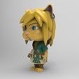 untitled.25.jpg Link Zelda Cat Figure - Tears Of The Kingdom
