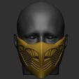 02.JPG Mortal Kombat X - Scorpion's mask For Cosplay