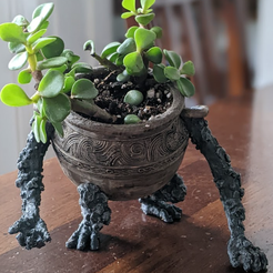 Potboy-plant-pot.png Living Jar / Pot boy plant pot from Elden Ring
