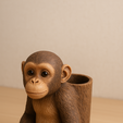 monkey-pen-holder1.png Monkey Pencil Holder