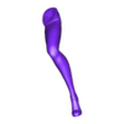 Leg_left.stl Stocking (Panty & Stocking with garterbelt)