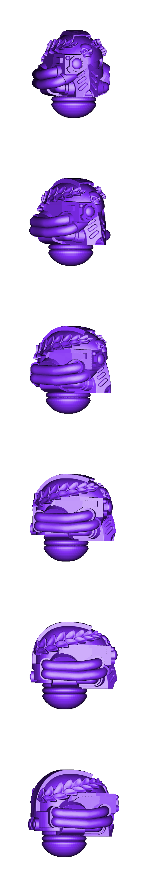 calgar.stl Capítulo mestre Capacetes sobresselentes de Marneus