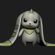 terriermon-cults-1.jpg Digimon - Terriermon with 2 poses
